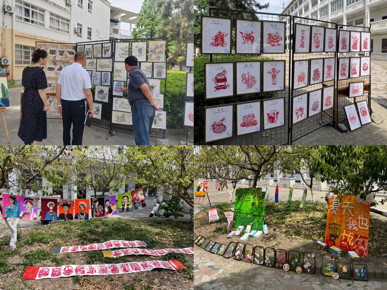 以艺润心绘寿州古韵 以美育人践党建初心 —— 艺术建工系“最美寿州・绘韵古城”主题画展顺利开展
