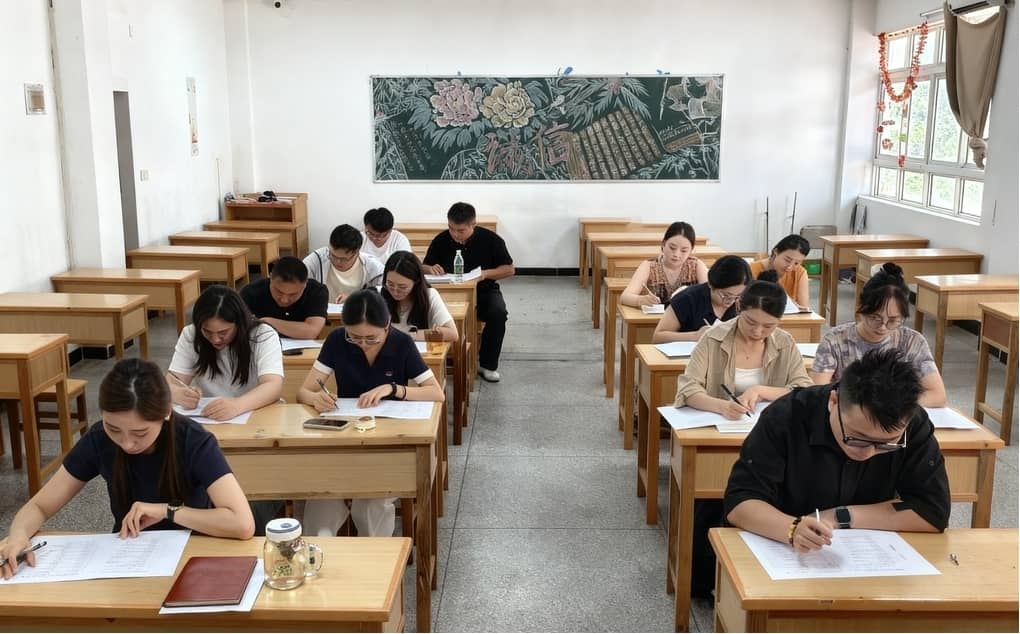 教学党支部开展7月主题党日暨正确政绩观学习教育总结会